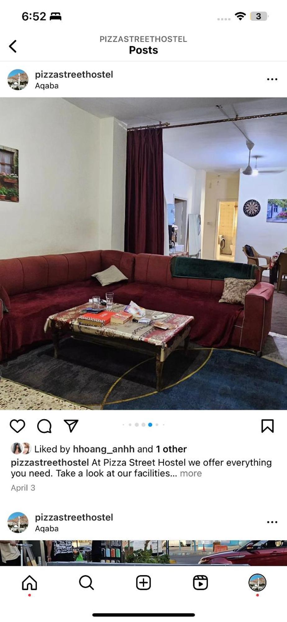 Pizza Street Hostel Акаба Экстерьер фото